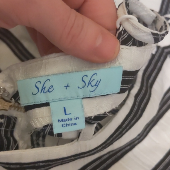 She +sky dress - Picture 6 of 9